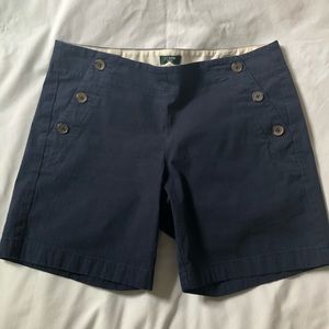 Women’s J. Crew Navy Blue Shorts